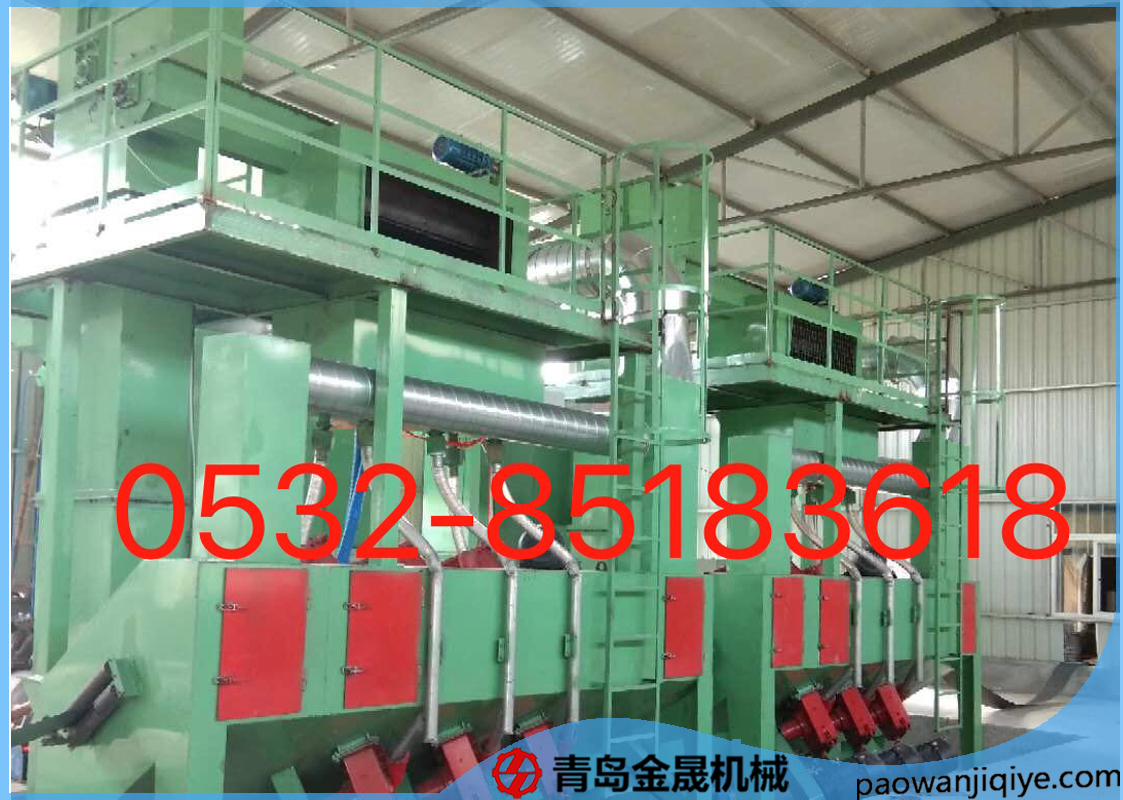 帶鋼拋丸機(jī)圖
